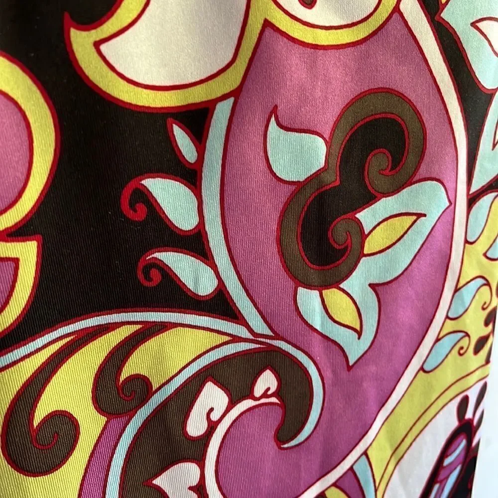 EXCELLENT CONDITION WOMEN’S SIZE 36B ATHLETA PAISLEY SWIM TANKINI TOP